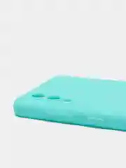 Зеленый чехол Samsung Galaxy A02 (2021), силиконовый