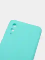 Зеленый чехол Samsung Galaxy A02 (2021), силиконовый