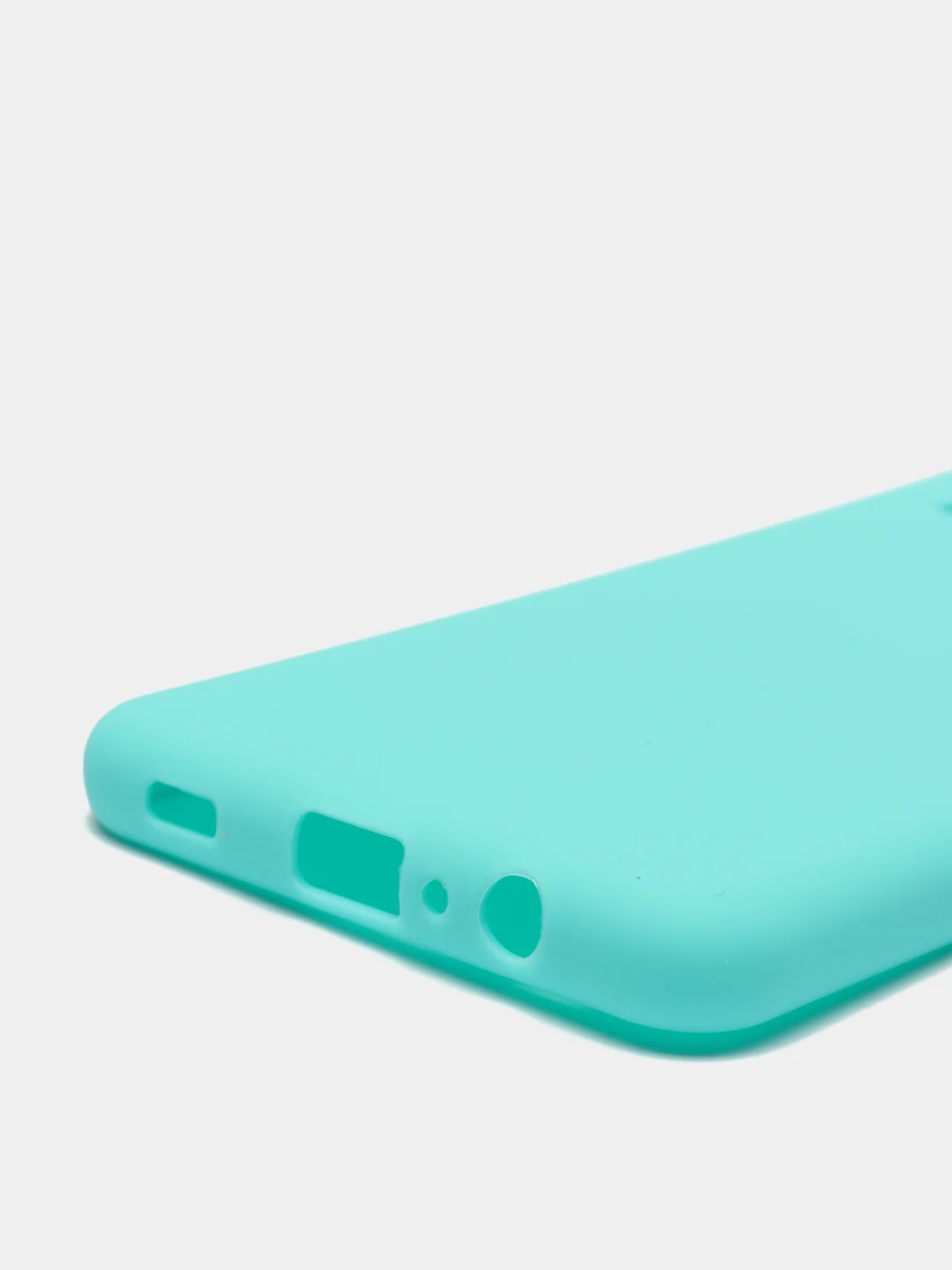 Зеленый чехол Samsung Galaxy A02 (2021), силиконовый