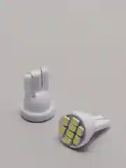 Светодиодные LED лампы T10, W5W, в габариты, салон, подсветку номера, 8SMD, 2 шт