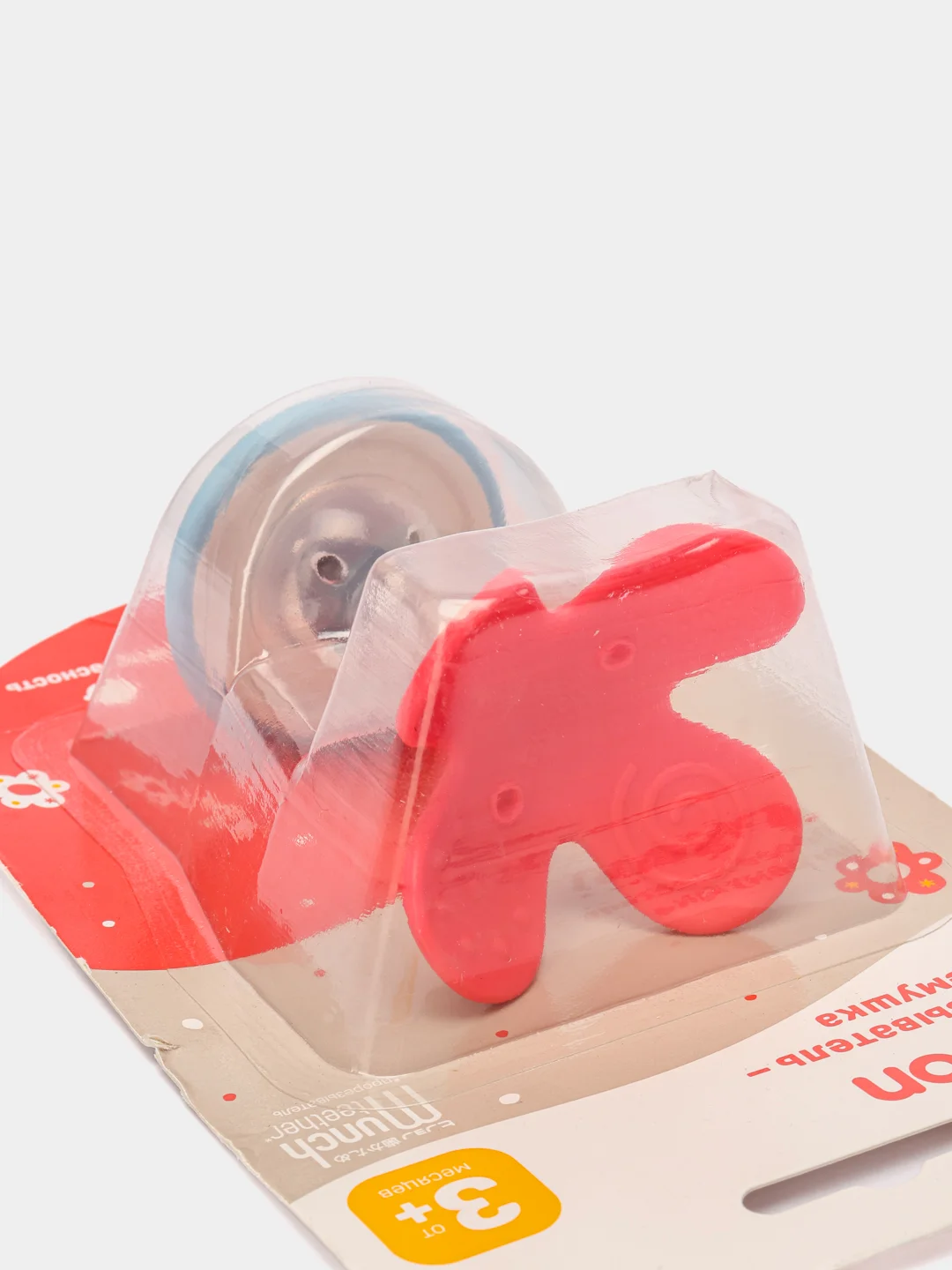 Прорезыватель погремушка детский Munch teether, 3+ мес., PIGEON
