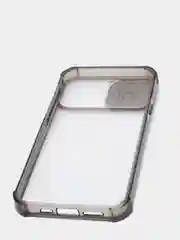 Серый металлик чехол  для iPhone  11.  12/12 PRO. 12 PRO MAX Противоударный усиленными углами