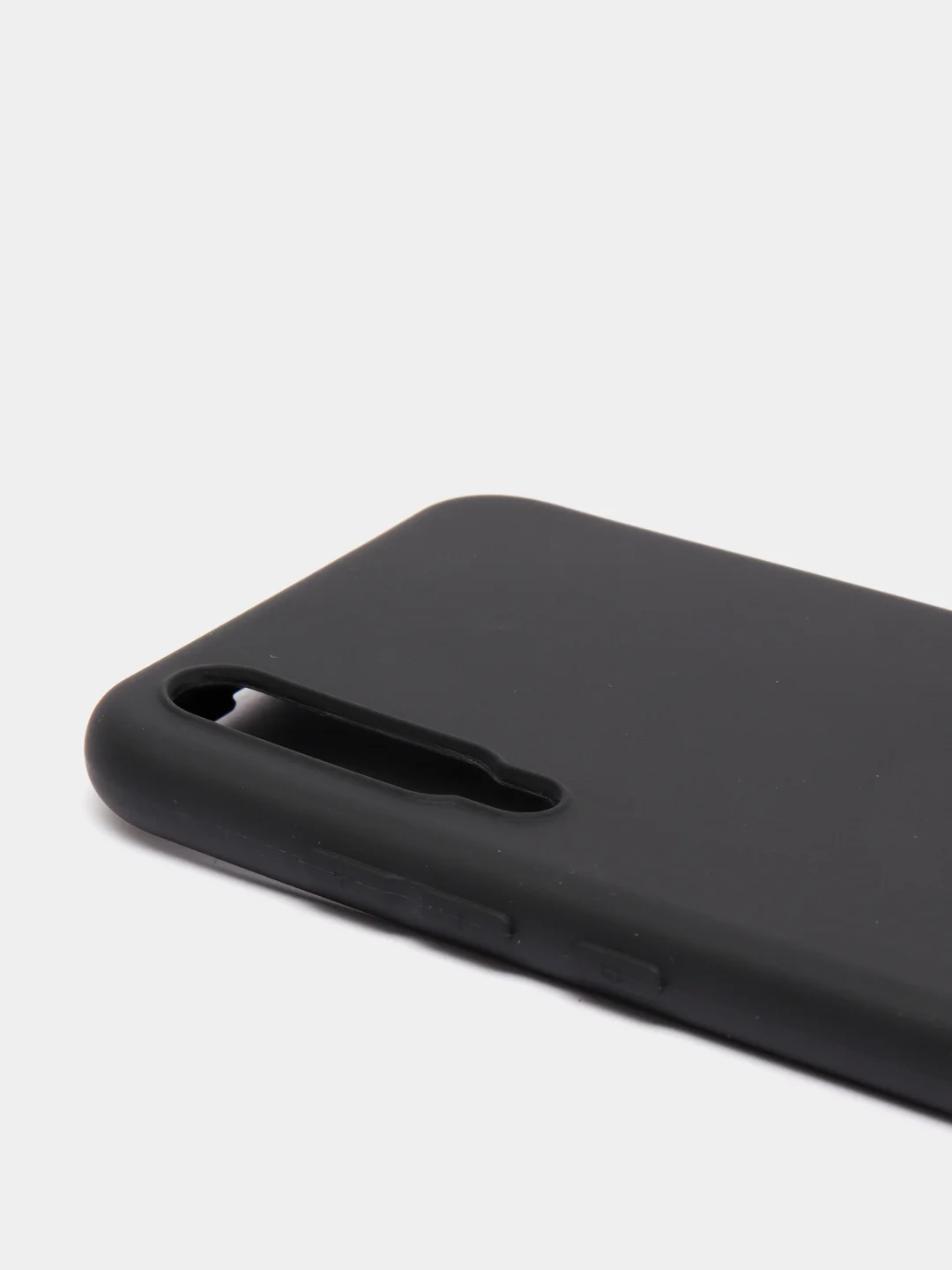 Черный силиконовый чехол для Huawei Y8P, Honor 30i (Хуавей у8п, Хонор 30 ай), прозрачный