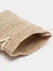 Льняной подарочный мешочек