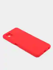 Красный чехол Samsung A22S, силиконовый