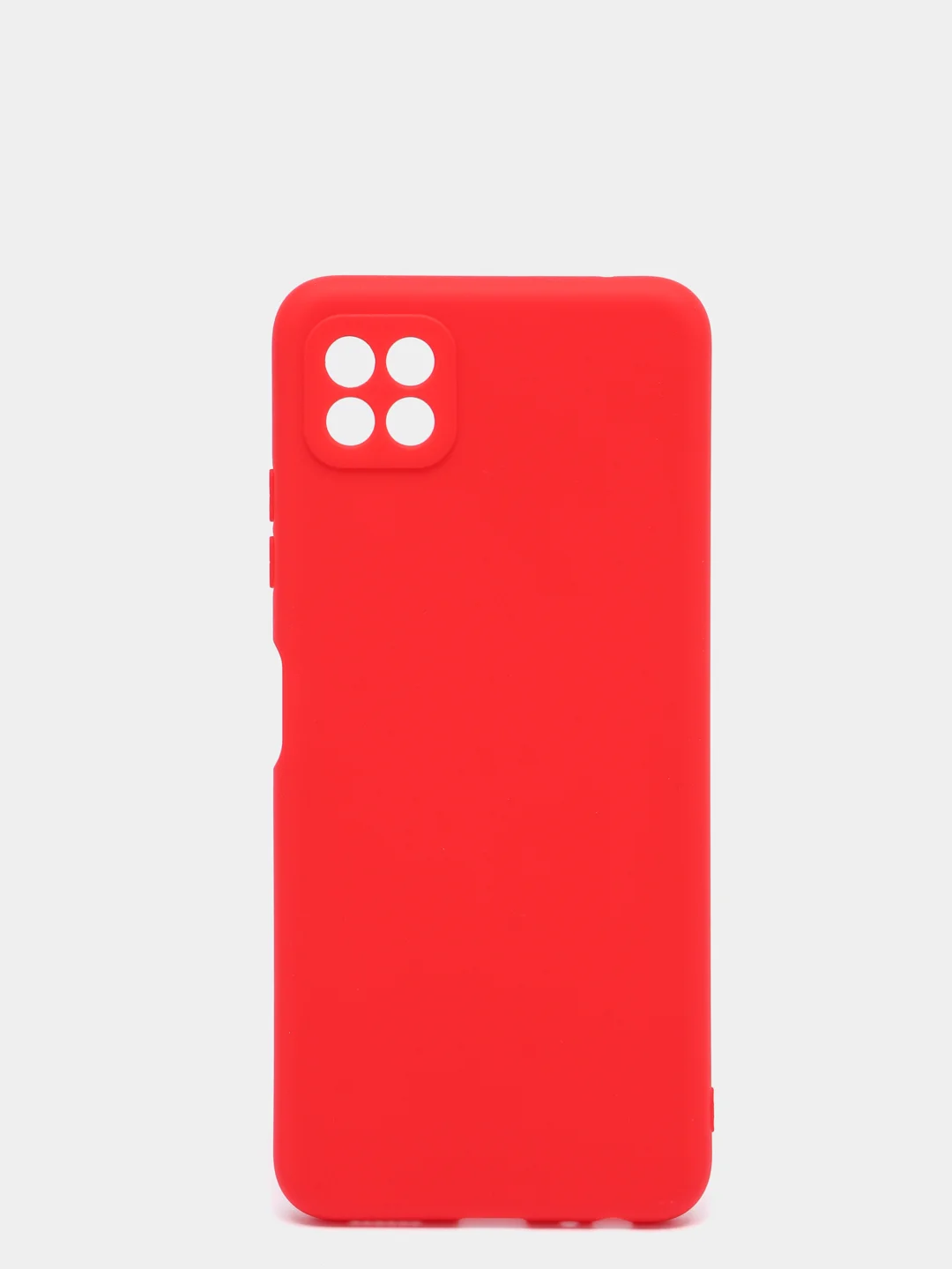 Красный чехол Samsung A22S, силиконовый
