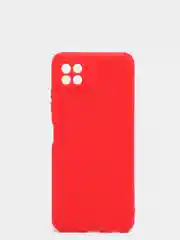 Красный чехол Samsung A22S, силиконовый