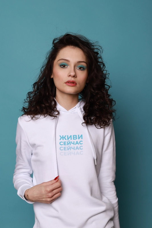 Худи "Живи сейчас"