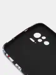 Фуксия чехол для Xiaomi Redmi 10, Note 10, 10S, Note 10 Pro с картинкой / рисунком