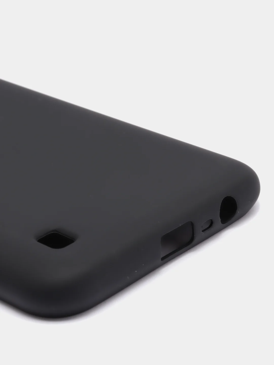 Черный чехол Realme C21 силиконовый