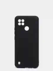 Черный чехол Realme C21 силиконовый