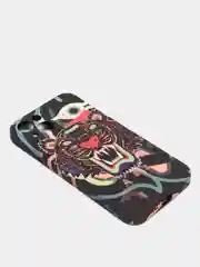 Хром чехол для iPhone 11, 13, 13 Pro, 13 Pro Max, 12, 12 Pro, 12 Pro Max с картинкой / рисунком