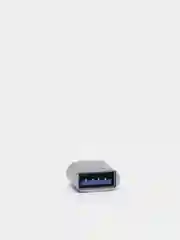 Серый переходник с USB 3.1 на Type-C 3.1