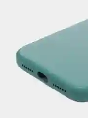 Зеленый стеклянный силиконовый чехол на iPhone 13, 12, 11,  XR, 7, 8, SE, 8+, 7+, 6s, 6, Pro, Max