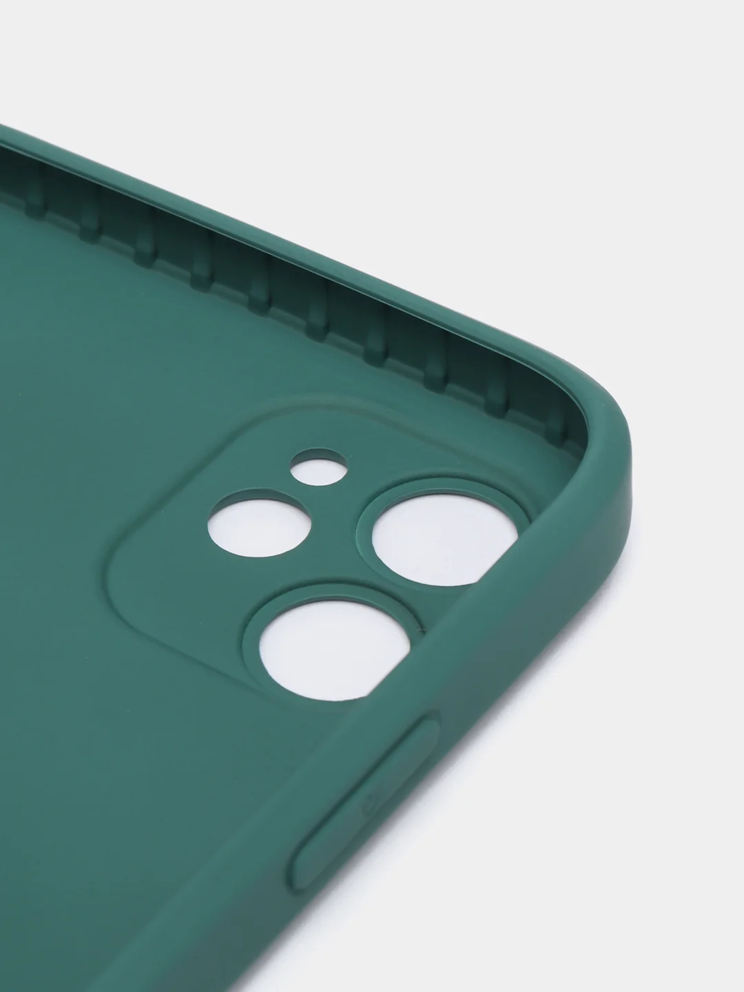 Зеленый стеклянный силиконовый чехол на iPhone 13, 12, 11,  XR, 7, 8, SE, 8+, 7+, 6s, 6, Pro, Max
