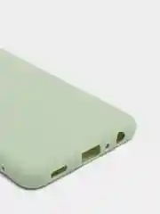 Оливковый чехол для Samsung Galaxy A22 / M32 / M22 силиконовый