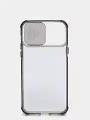Серый металлик чехол с защитой камеры для iPhone 12/12 PRO