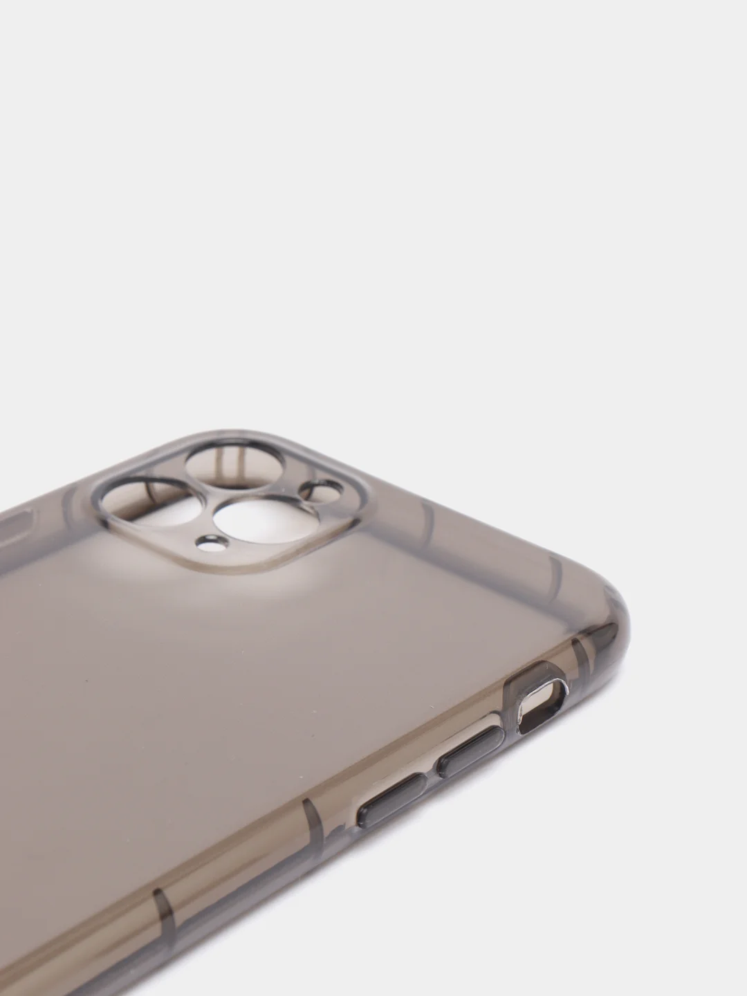 Серый чехол на iPhone 13, 12, 11, 7, 8, SE 2020, Plus, X, XS, XR, Max, Pro, mini, прозрачный
