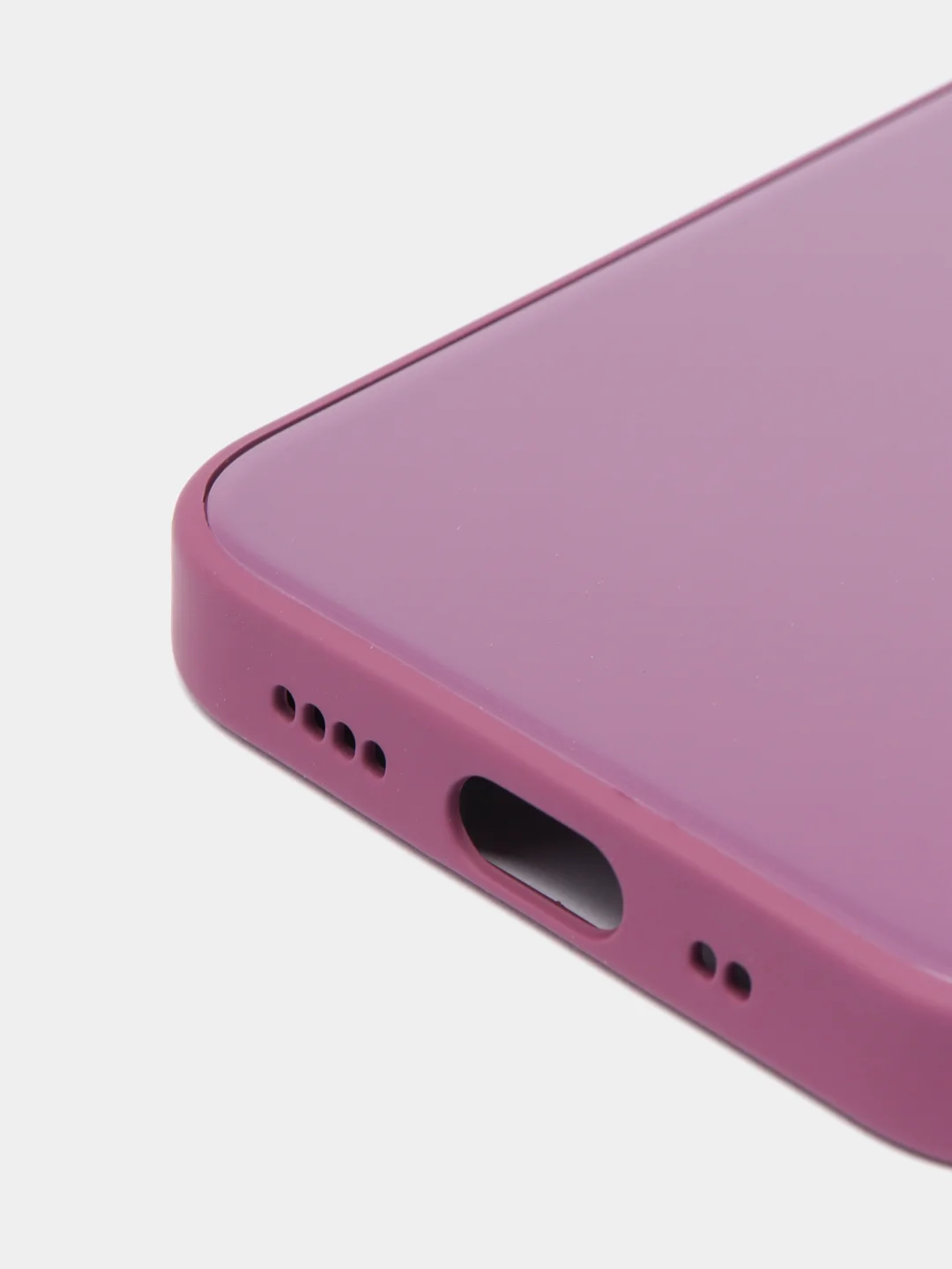Бордовый стеклянный силиконовый чехол на iPhone 13, 12, 11,  XR, 7, 8, SE, 8+, 7+, 6s, 6, Pro, Max