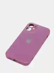 Бордовый стеклянный силиконовый чехол на iPhone 13, 12, 11,  XR, 7, 8, SE, 8+, 7+, 6s, 6, Pro, Max