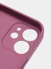 Бордовый стеклянный силиконовый чехол на iPhone 13, 12, 11,  XR, 7, 8, SE, 8+, 7+, 6s, 6, Pro, Max