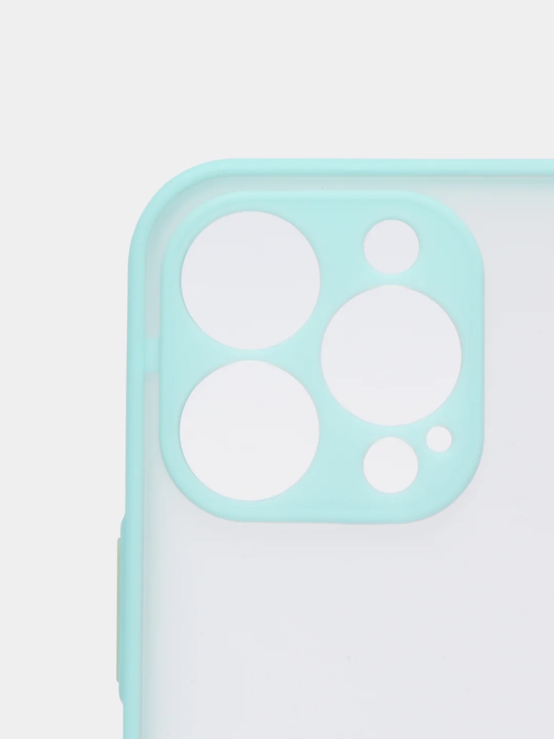 Голубой чехол силиконовый матовый на iPhone 13, 12, 11, XR, 7, 8, SE, Pro, Max, полупрозрачный