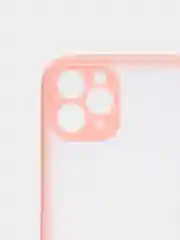 Кораллово-розовый чехол силиконовый матовый на iPhone 13, 12, 11,  XR, 7, 8, SE, Pro, Max, полупрозрачный