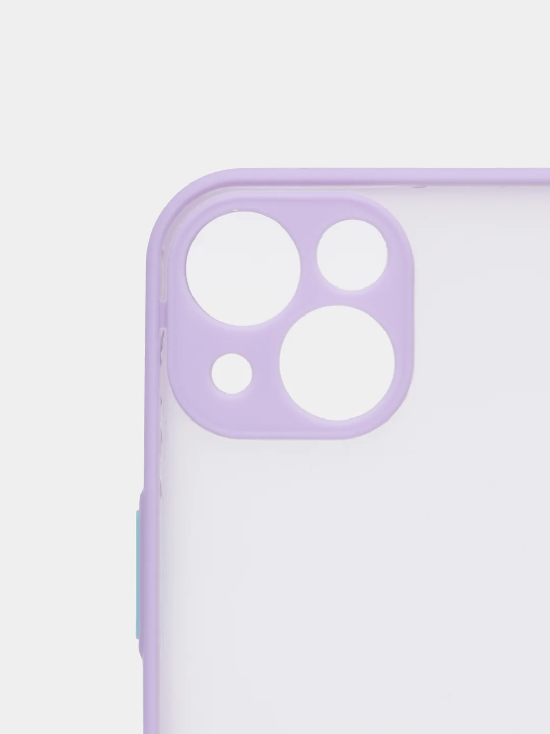 Фиолетовый чехол силиконовый матовый на iPhone 13, 12, 11, XR, 7, 8, SE, Pro, Max, полупрозрачный