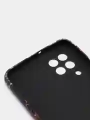 Черный чехол для Samsung A12, A32,  A22, M12, M32 с картинкой / рисунком