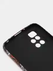 Черный чехол для Xiaomi Redmi 10, Note 10, 10S, Note 10 Pro с картинкой / рисунком