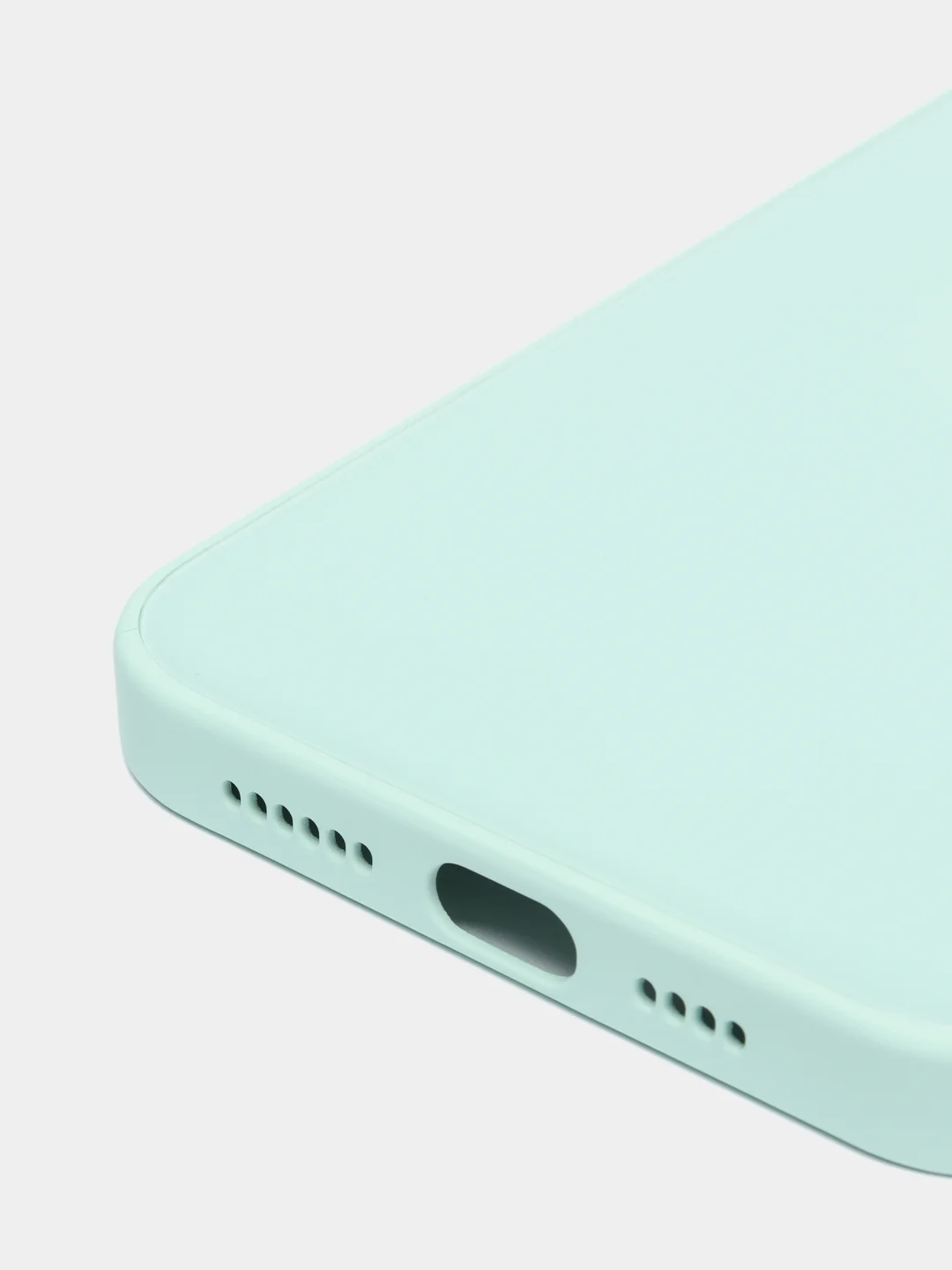 Бирюзовый стеклянный силиконовый чехол на iPhone 13, 12, 11,  XR, 7, 8, SE, 8+, 7+, 6s, 6, Pro, Max