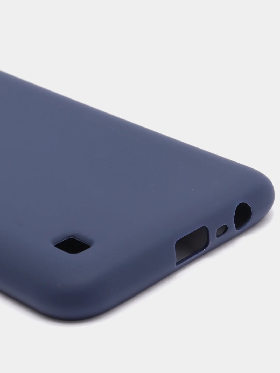 Синий чехол Realme C21 силиконовый