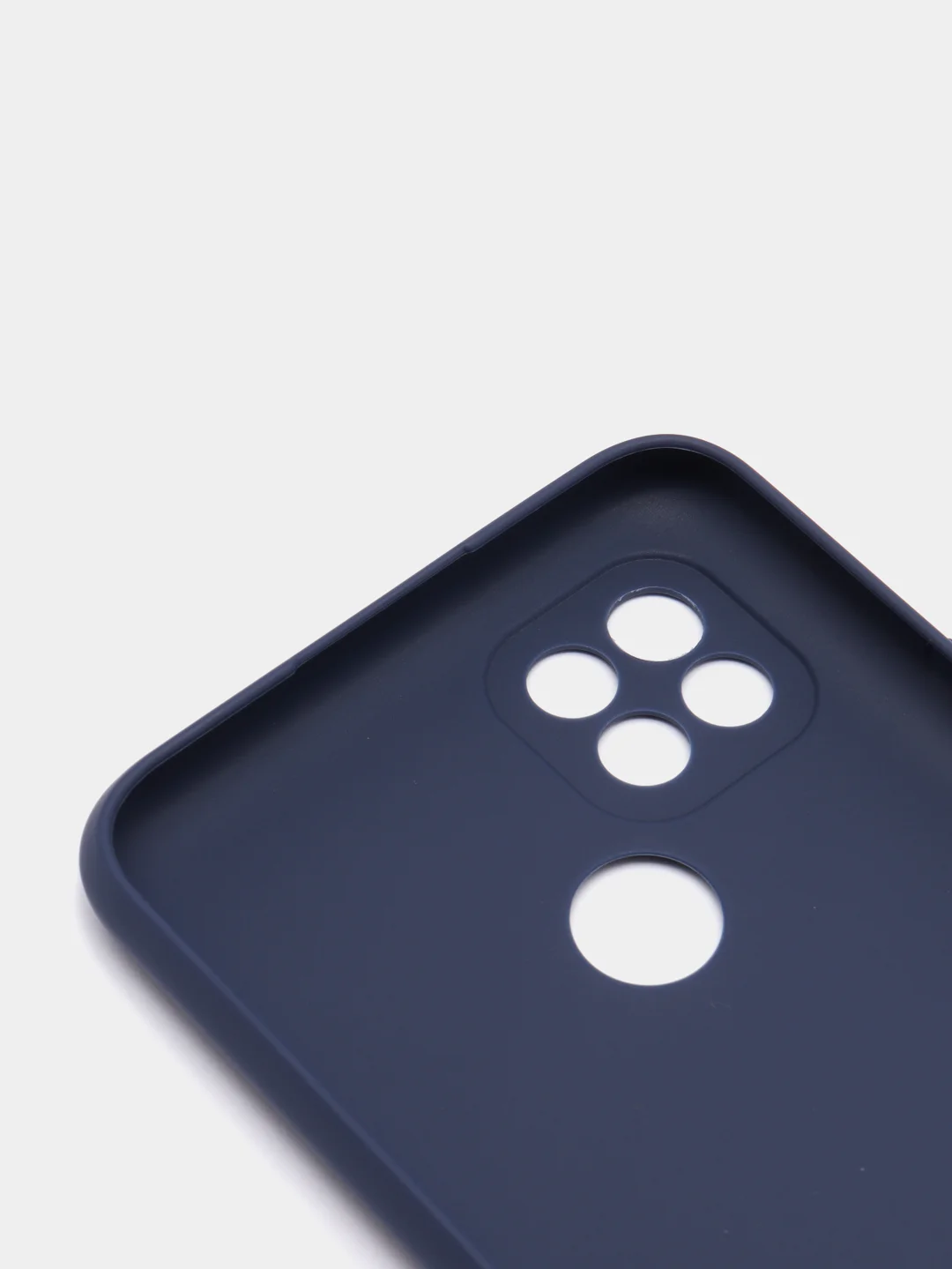 Синий чехол Realme C21 силиконовый
