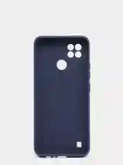 Синий чехол Realme C21 силиконовый