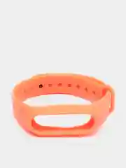 Оранжевый силиконовый ремешок на Xiaomi Mi Band 2