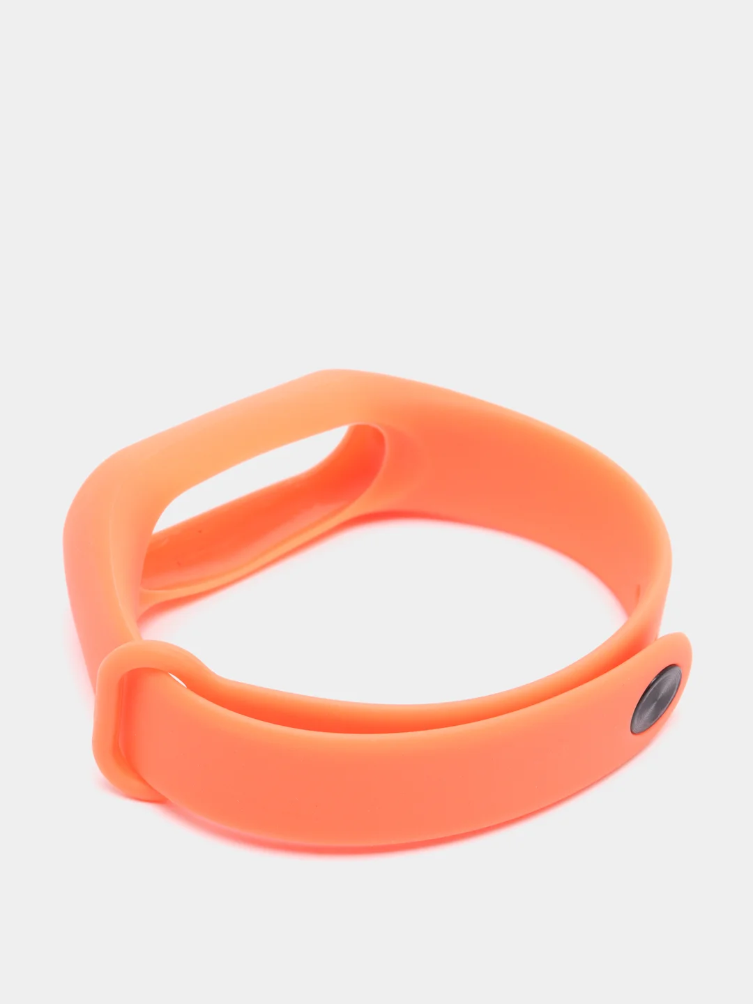 Оранжевый силиконовый ремешок на Xiaomi Mi Band 2