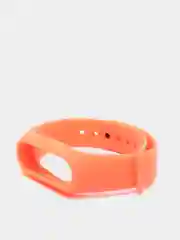 Оранжевый силиконовый ремешок на Xiaomi Mi Band 2