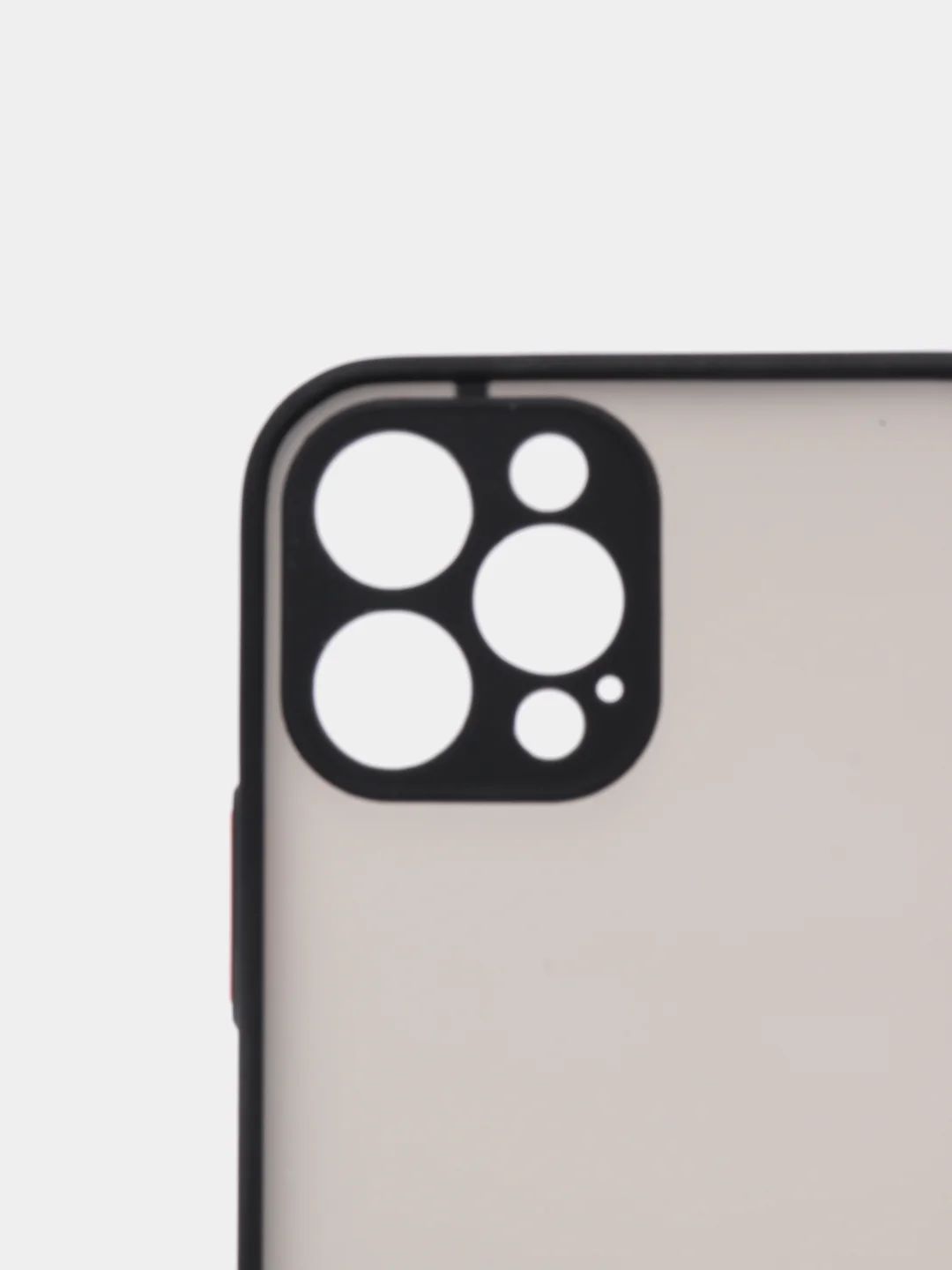 Черный чехол силиконовый матовый на iPhone 13, 12, 11, XR, 7, 8, SE, Pro, Max, полупрозрачный
