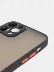 Черный чехол силиконовый матовый на iPhone 13, 12, 11,  XR, 7, 8, SE, Pro, Max, полупрозрачный