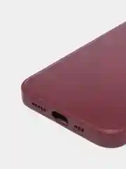 Тёмно-бордовый стеклянный силиконовый чехол на iPhone 13, 12, 11,  XR, 7, 8, SE, 8+, 7+, 6s, 6, Pro, Max