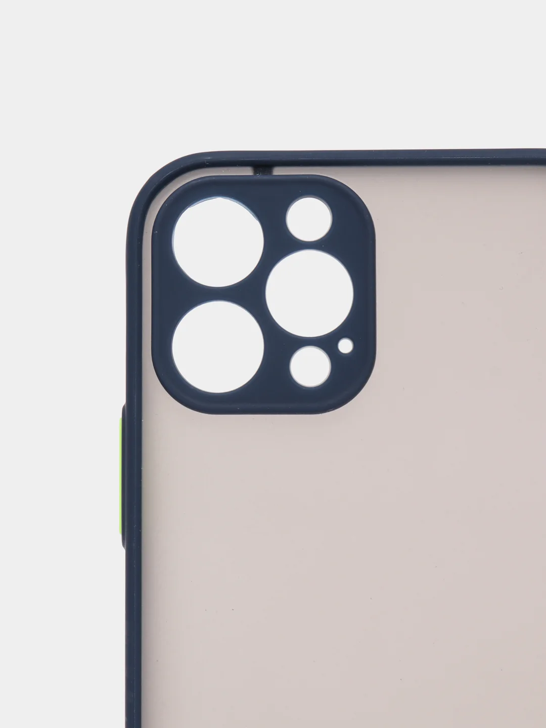 Синий чехол силиконовый матовый на iPhone 13, 12, 11, XR, 7, 8, SE, Pro, Max, полупрозрачный