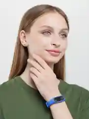 Синий часы спортивные светодиодные