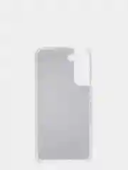 Серебряный чехол блестящий Samsung Galaxy S22 Plus, накладка c блестками Samsung S22+