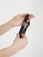 Чокер / ошейник на шею женский с кольцом