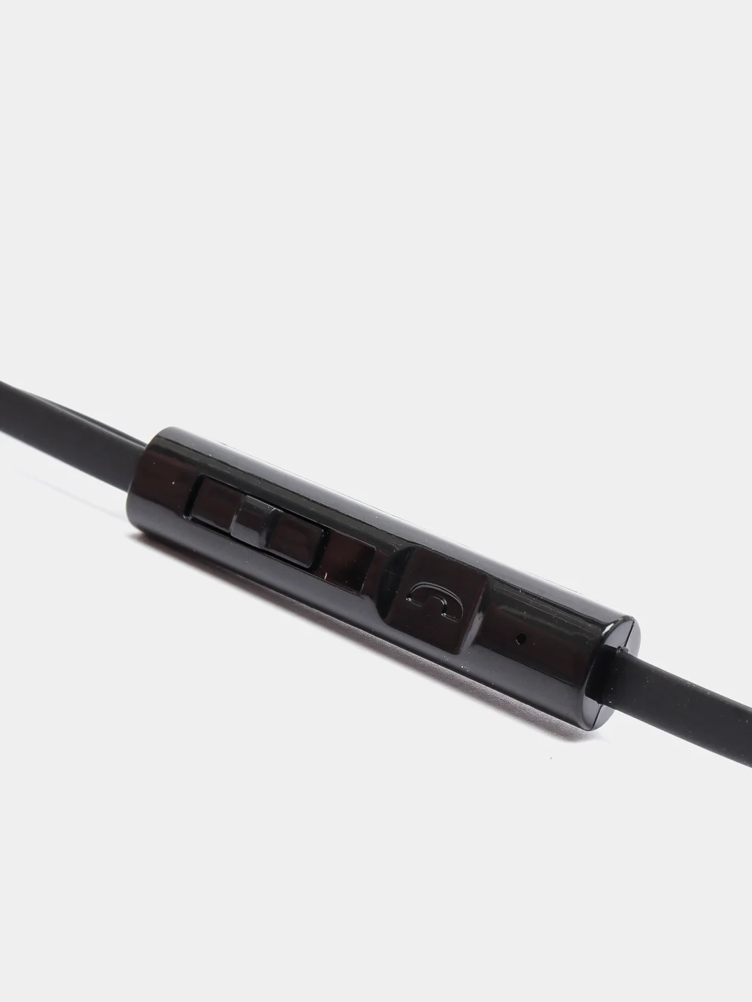 Белый наушники с микрофоном и плоским кабелем Borofone BM23 3.5mm Jack
