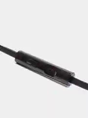 Белый наушники с микрофоном и плоским кабелем Borofone BM23 3.5mm Jack