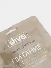 Маска для лица на тканевой основе "Питание", Diva