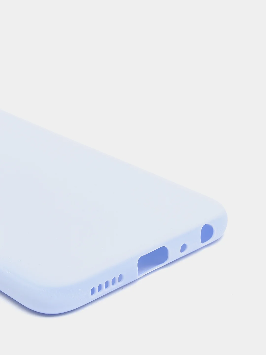 Голубой чехол силиконовый для Huawei Honor 9 Lite ( Хонор 9 лайт )