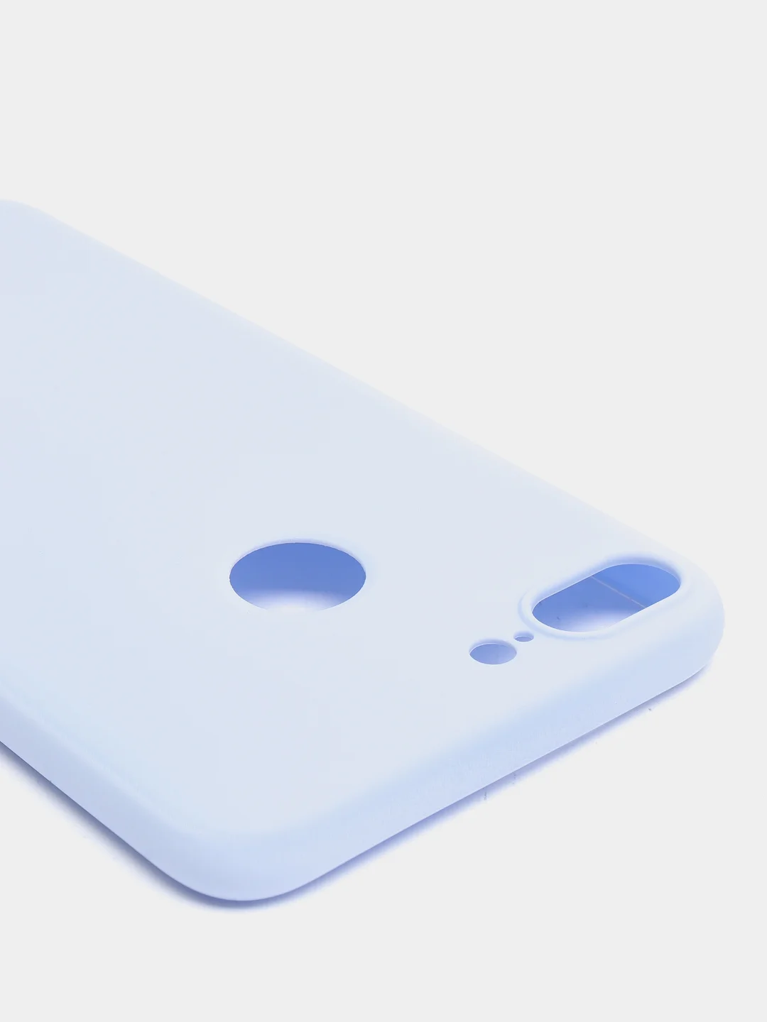 Голубой чехол силиконовый для Huawei Honor 9 Lite ( Хонор 9 лайт )