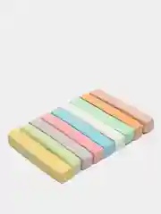 Мелки цветные для асфальта 12 штук, 10 цветов
